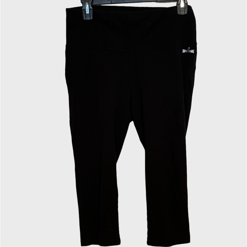 Spalding crop athletic pant size L